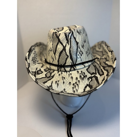 Something Special Cowgirl Hat Western Festival Costume 100% Vinyl One Size - Picture 3 of 7